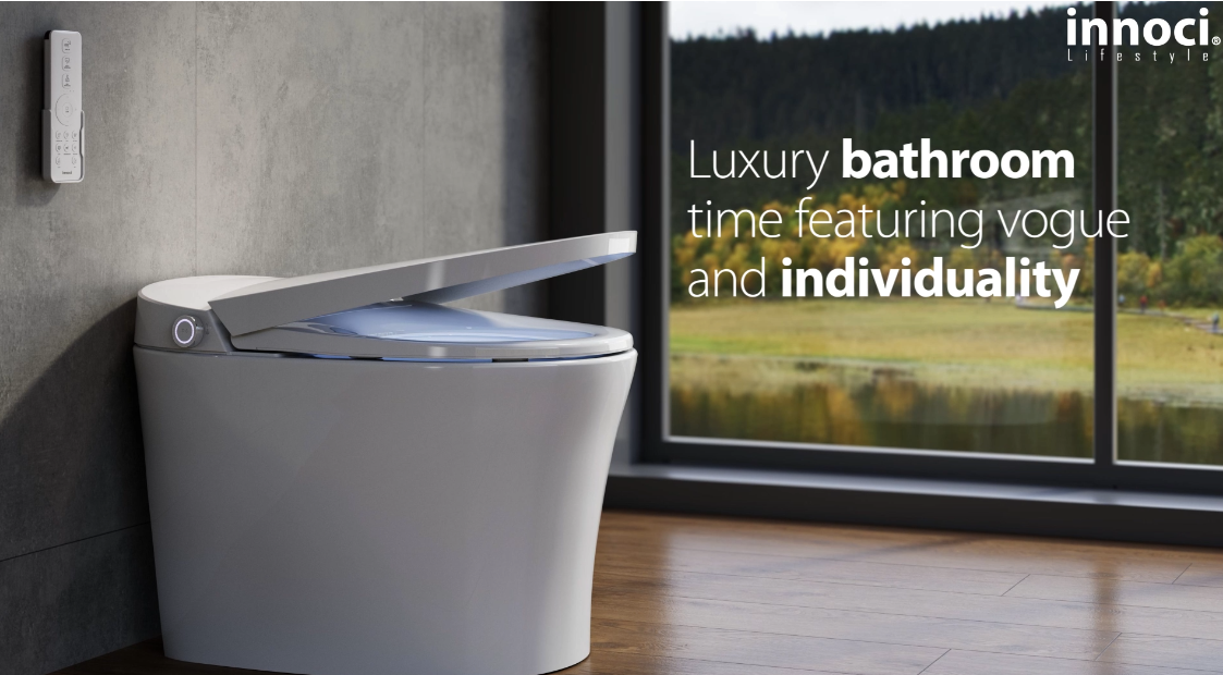 One-Piece Floor-Mounted Smart Toilet