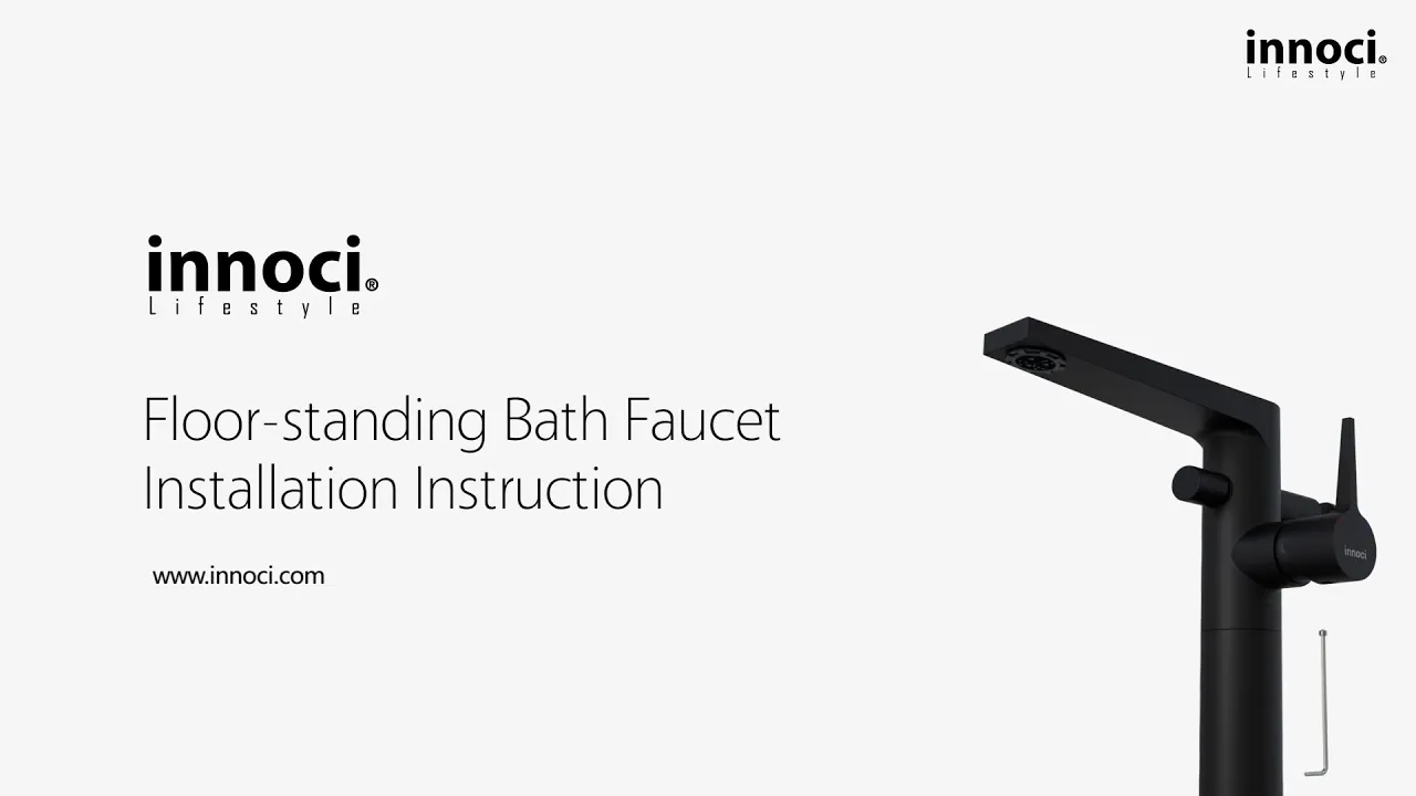 Floor-standing Bath Faucet InstallationInstruction