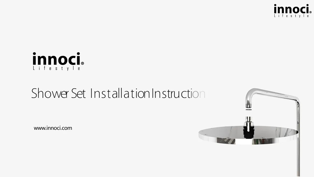 Shower Set Installation Instruction innoci