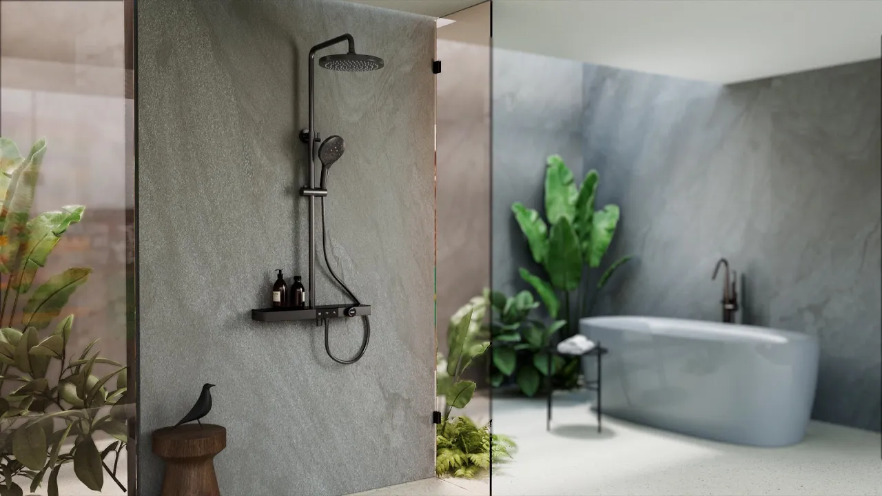 Intergrated shower set. innoci