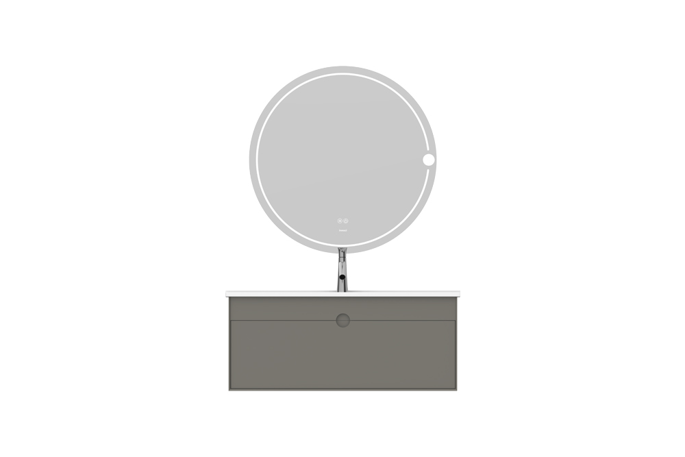 NM41018A-A+NM18018N-L+NC22166W-1  100CM Wall-hung Vanity