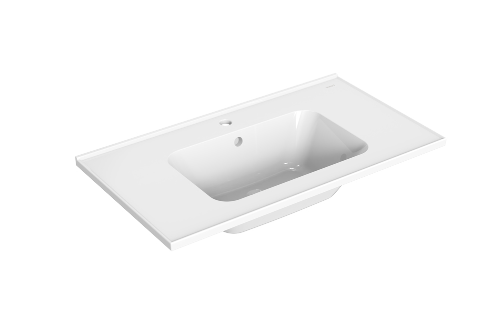 NC22167W-1 90cm Ceramic Basin   (1-Hole)