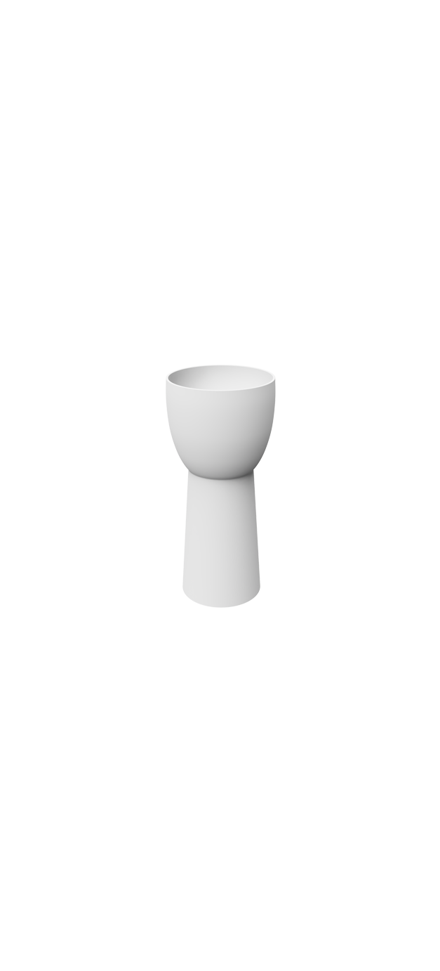 NC2842W 40cm Solid Surface Basin