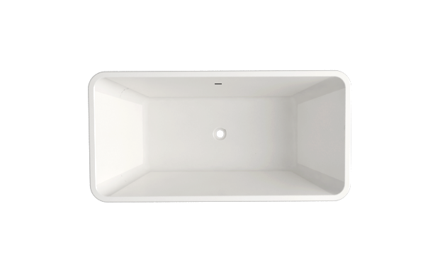 1.7m Acrylic Drop-In Bathtub