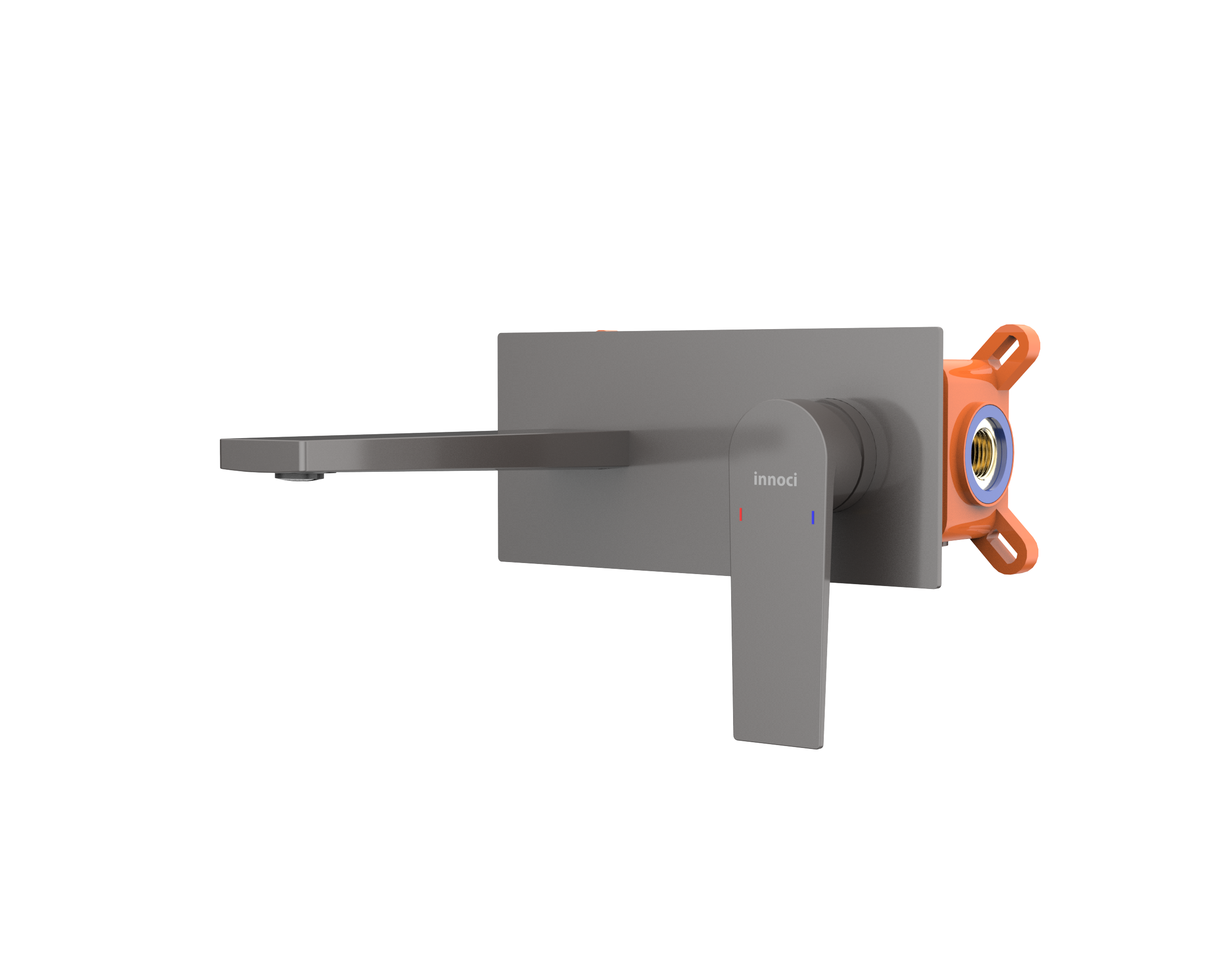  Wall-mount Basin Faucet(with pre-buried box)