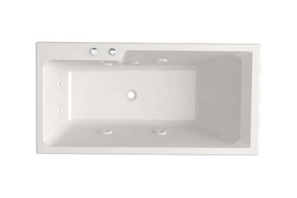NB25502W-2 1.5m Acrylic Drop-In Massage Bathtub