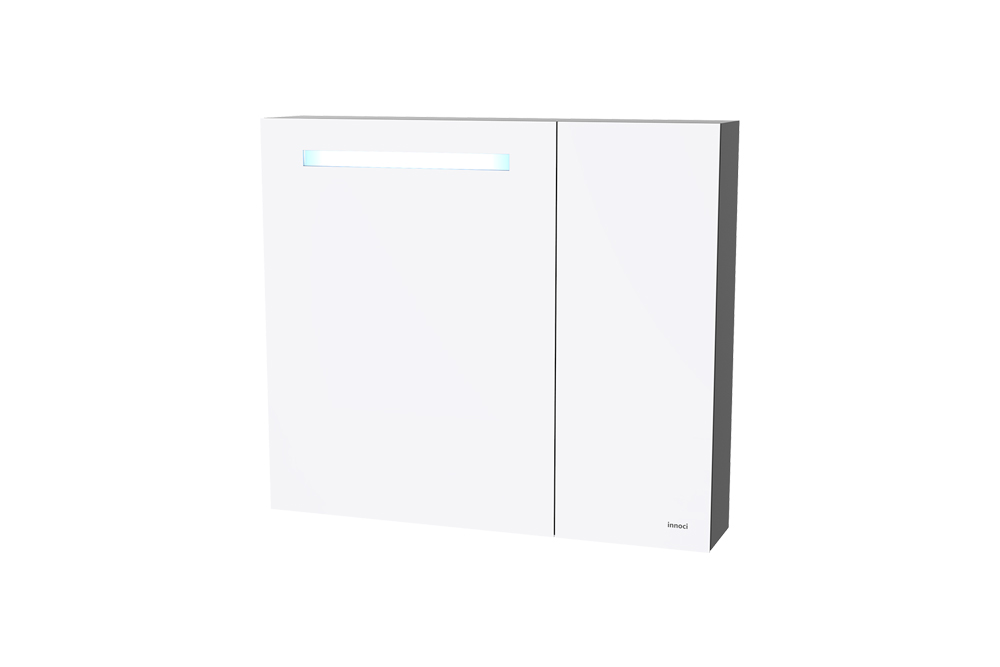 NM27506A-L Two-door Mirror Cabinet with LED