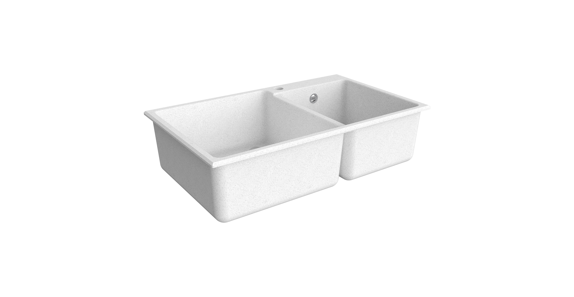 NC2810B Quartz stone kitchen sink (double -bowls)