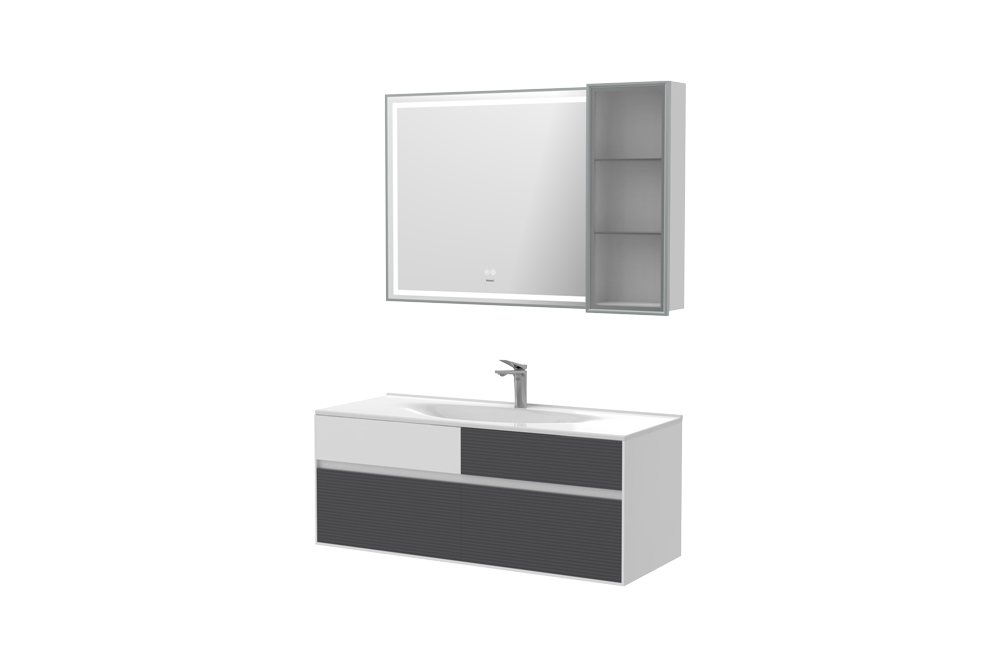 NM41234WA+NC22136W-1 120CM Wall-hung Vanity Set