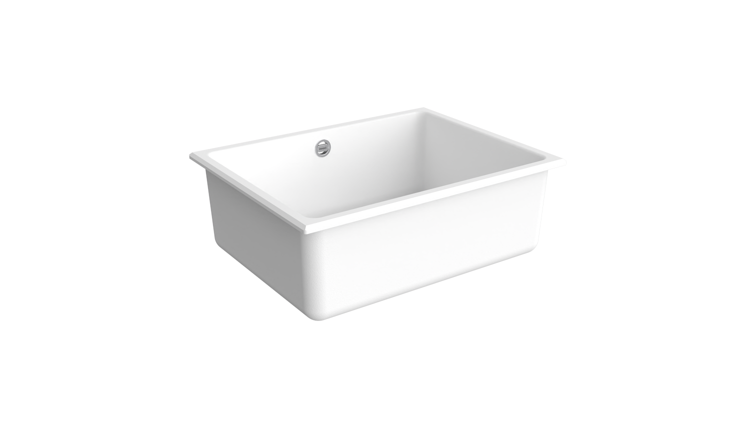 NC2806N  Quartz stone single trough pot  