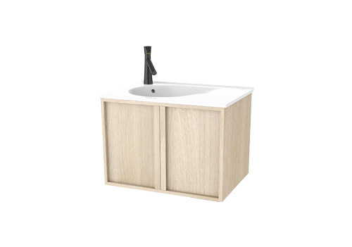 (NM46304X+NC22135W-1) 65CM Wall-hung Vanity