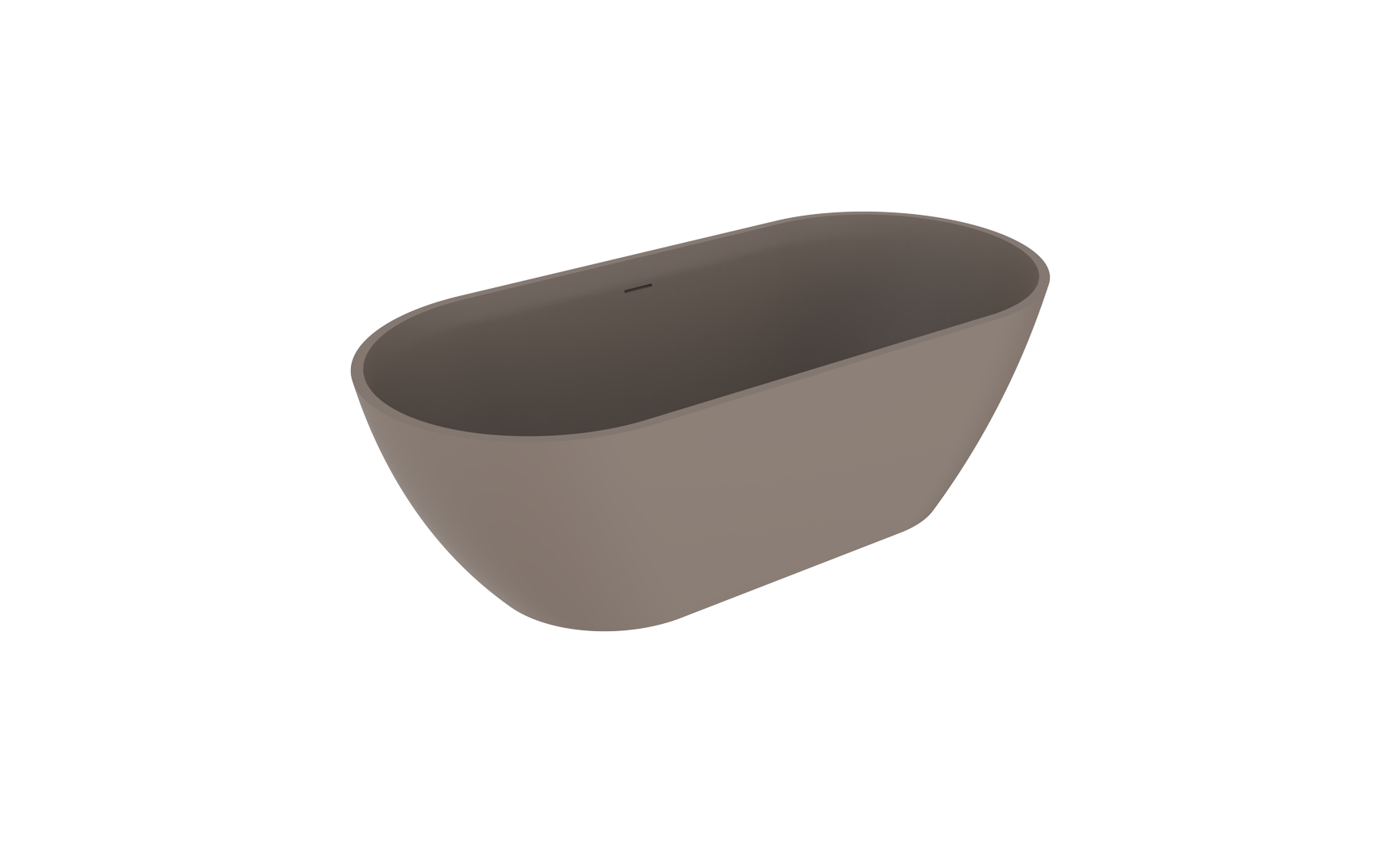 NB26620Q-1 1.6m Solid Surface Free Standing Bathtub