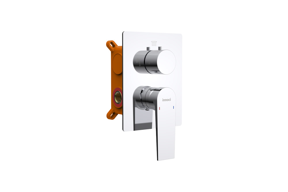 In-Wall 2-Way Faucet Body(with pre-buried box)