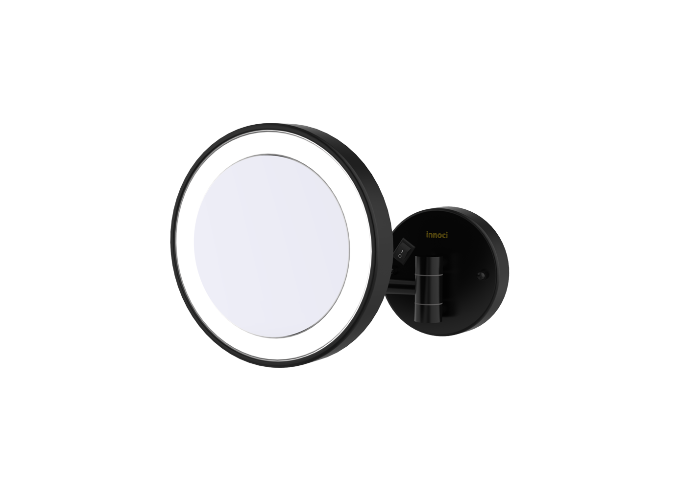 NM5112K-LM All Mounted Single Cosmetic Mirror With LED Light (Magnifying)