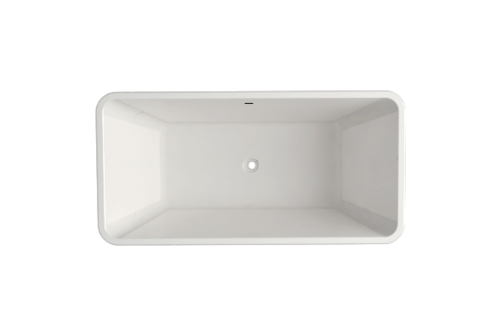 NB25603W 1.6m Acrylic Drop-In Bathtub