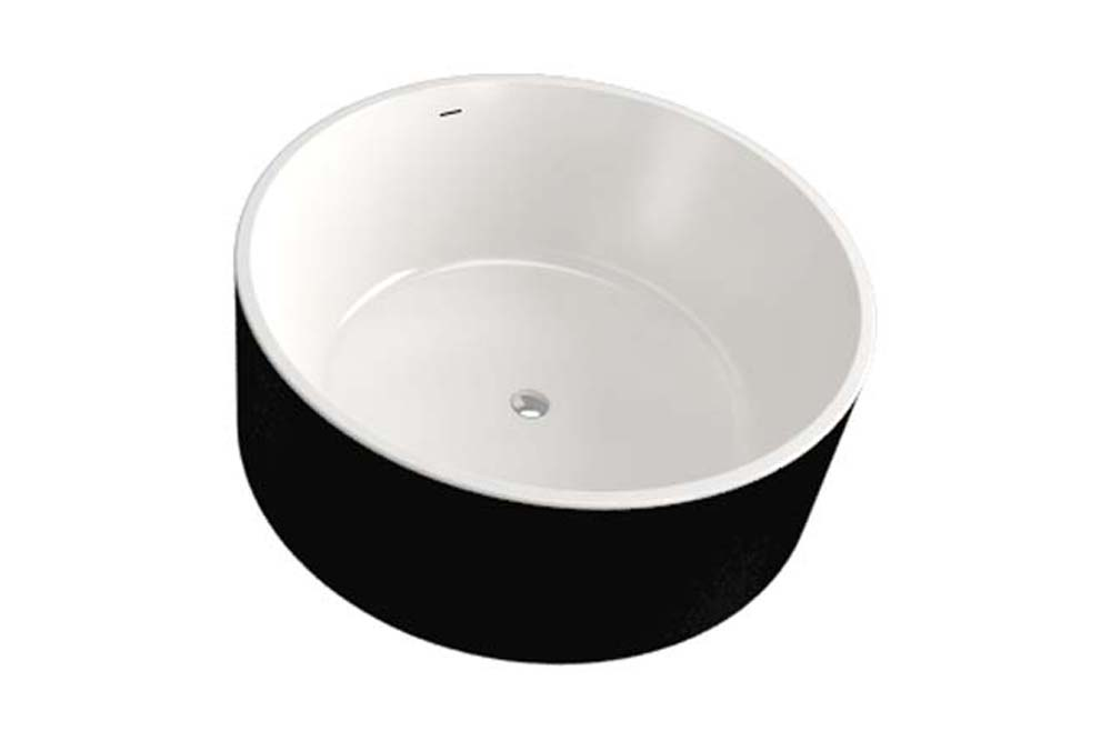 NB25401TW-1K 1.4m Acrylic Circular Free Standing Bathtub
