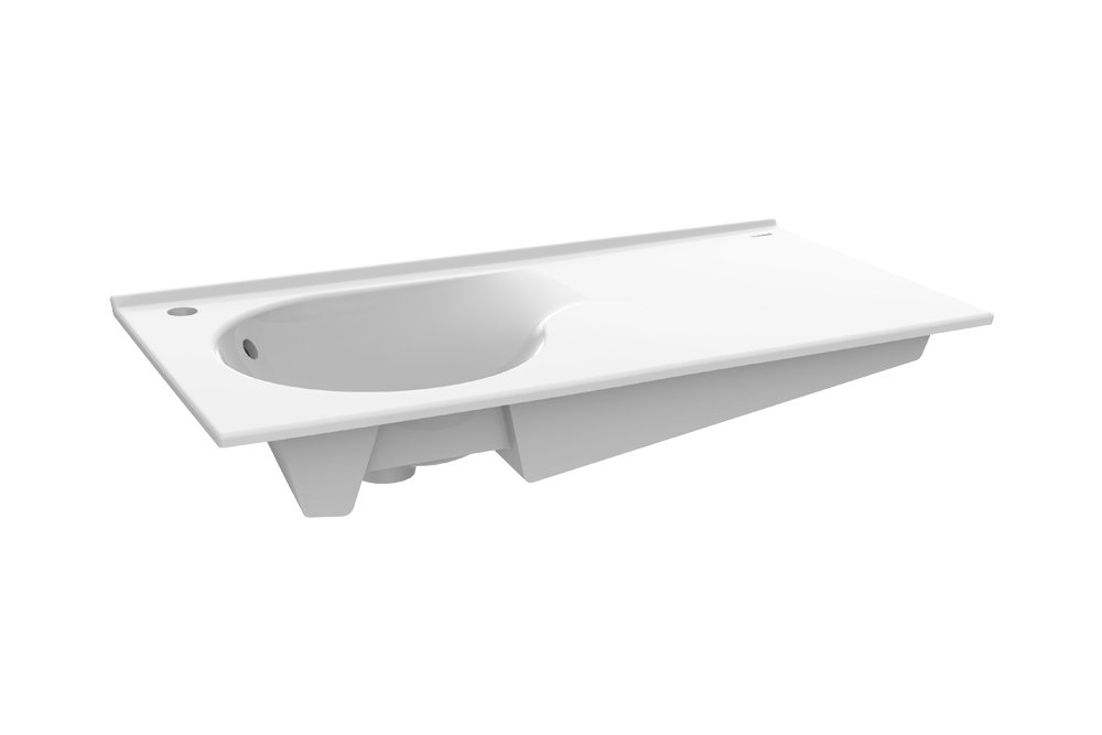 NC22128W-1 90cm Vessel Basin (1-Hole)