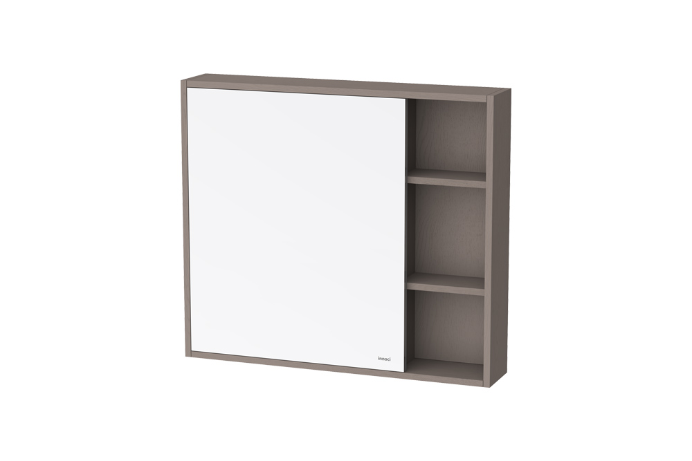 NM28017B  One-Door Mirror Cabinet