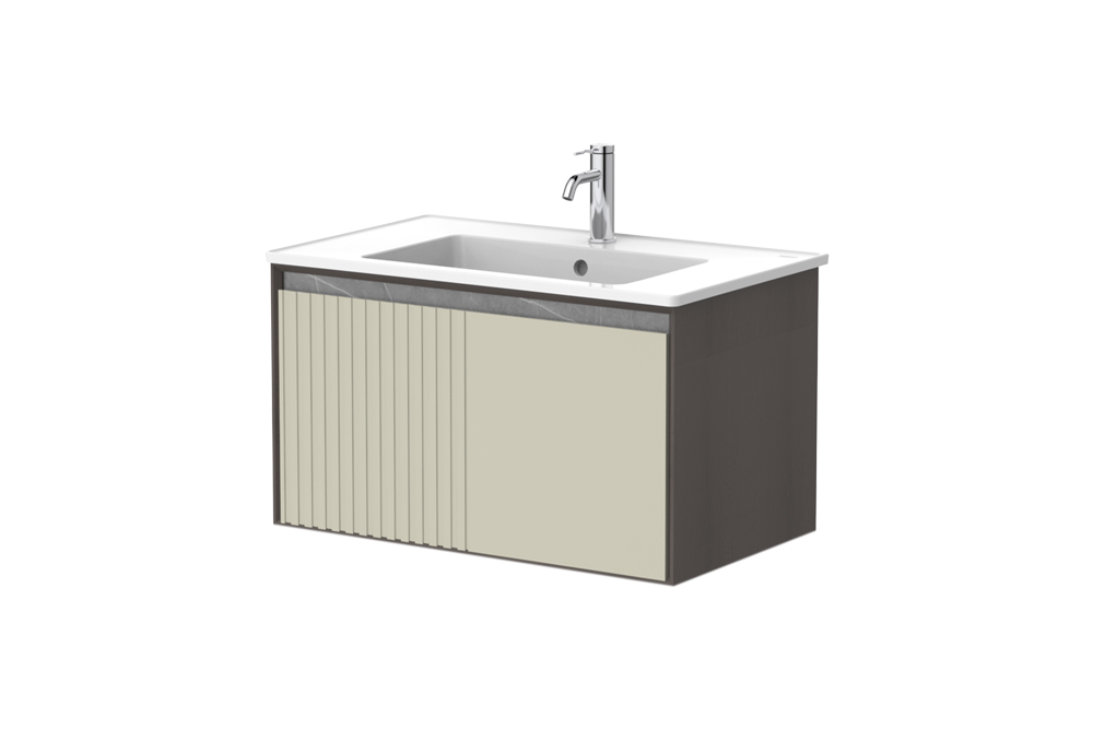 NM48023ZN+NC22153W-1<br>80CM Wall-hung Vanity