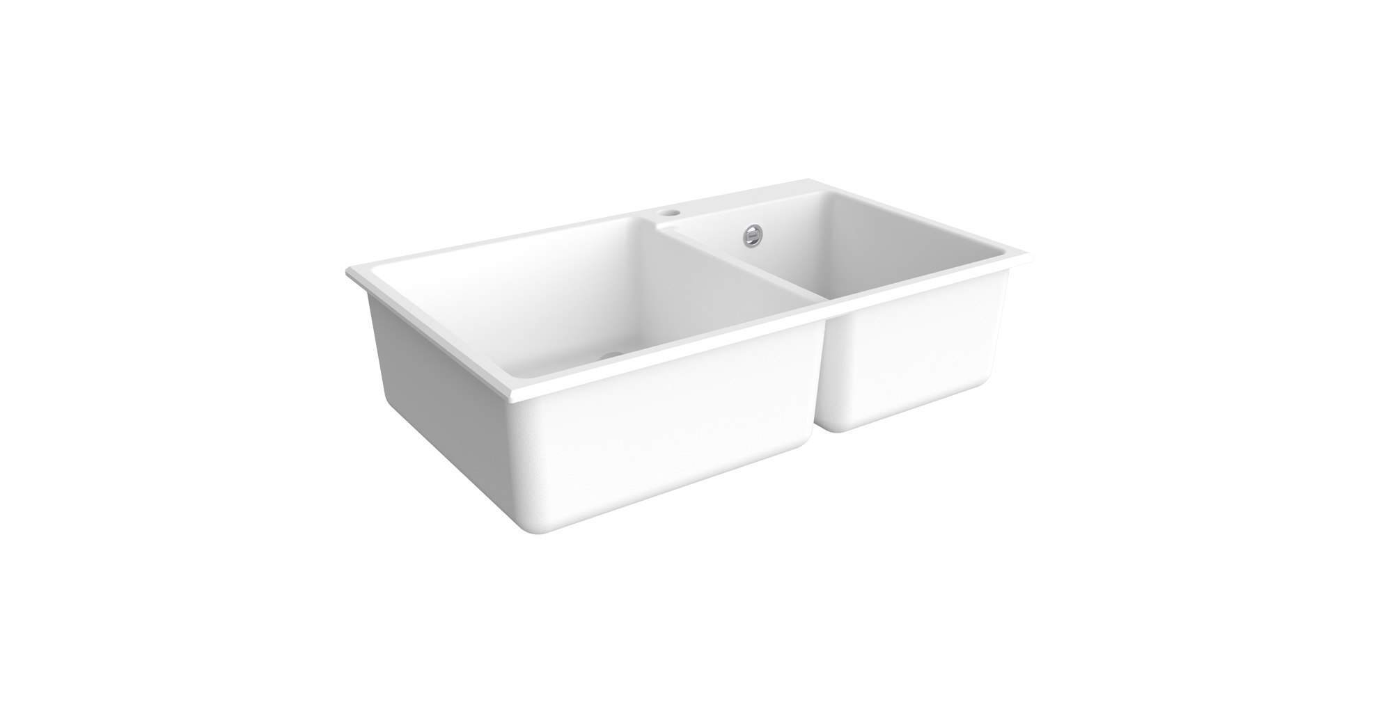NC2810N Quartz stone kitchen sink (double -bowls)